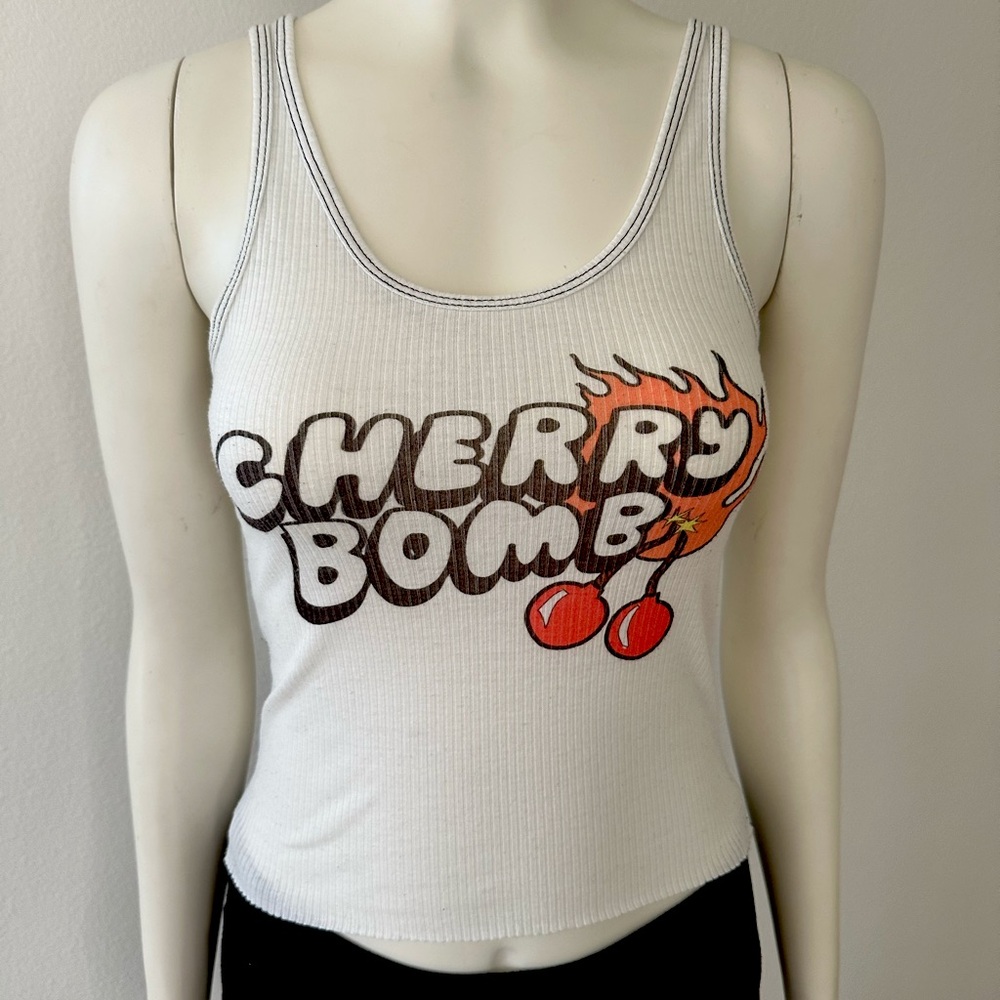 🍒 Cherry Bomb 💣 Hell Bound Crop Tank Top
